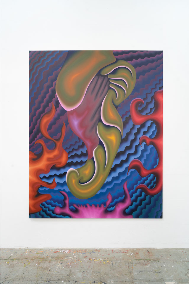 Lucy, 2021, oil on canvas, 200 x 160 cm