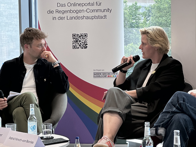 Sascha Förster und Astrid Hirsch-von Borries