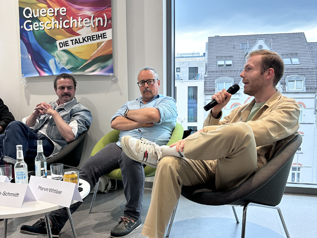 Christoph Westermeier, Marcus Velke-Schmidt und Marvin Wittiber