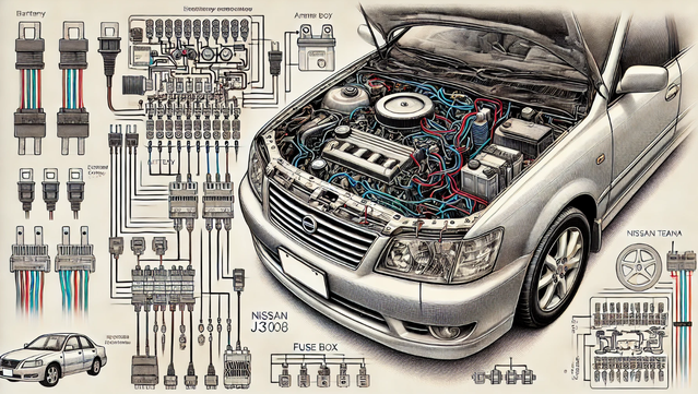 Nissan Teana J31 2003-2008 Electrical Wiring Diagram