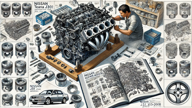 Teana J31 2003-2008 Engine: QR20DE, VQ23DE, VQ35DE