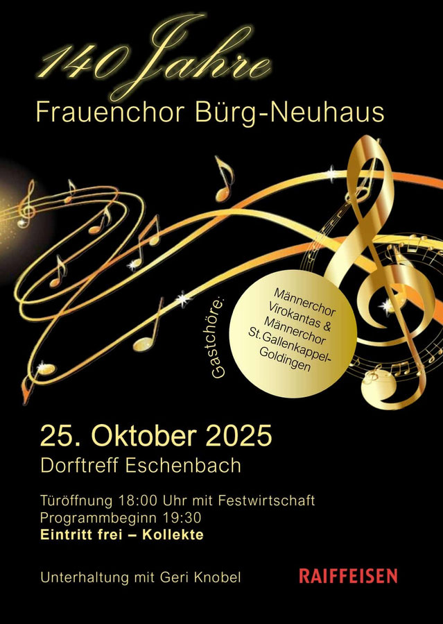 Jubiläumsfeier im Dorftreff Eschenbach