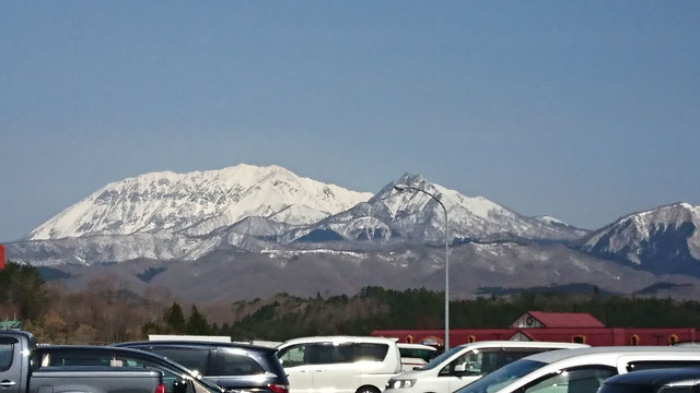 出雲大社　参拝　途中　SAエリアで