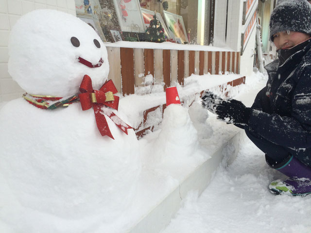 札幌市西区のフォトスタジオで記念撮影