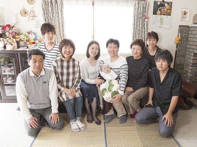 家族だんらん おうちで百日記念 スタジオ夢物語 札幌 家族だんらん おうちで百日記念 スタジオ夢物語 札幌