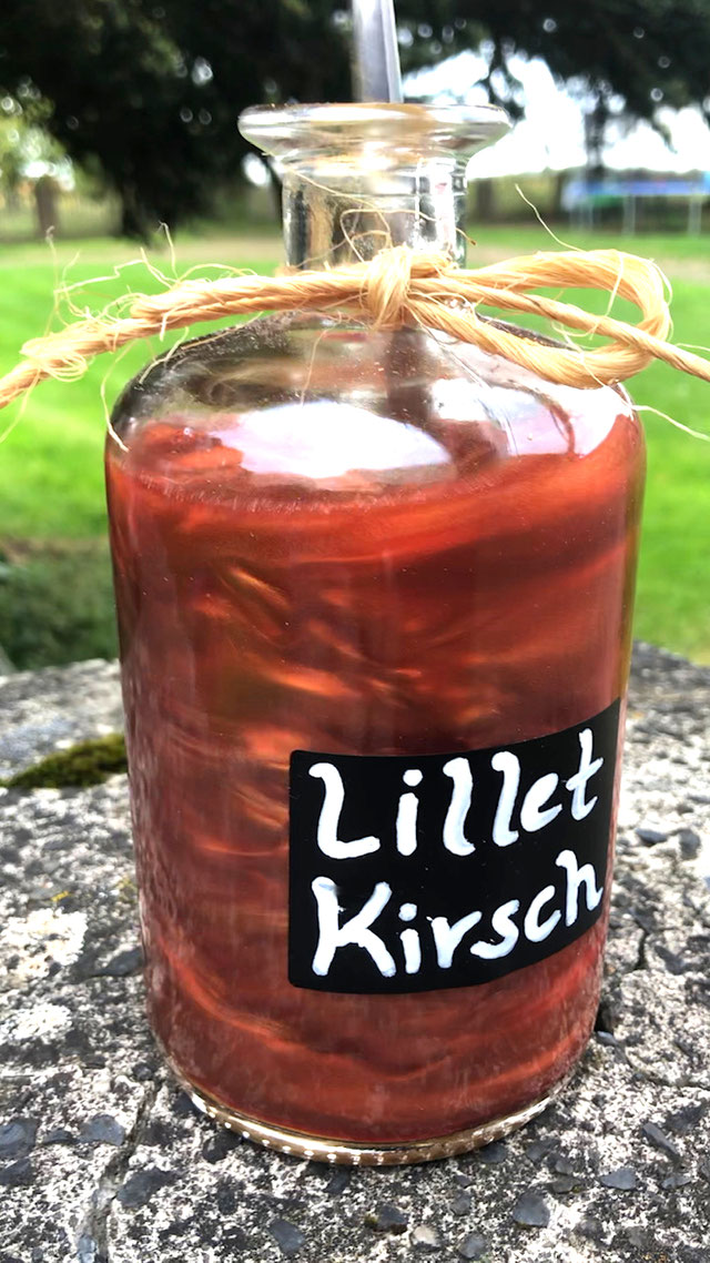 LilletKirschLikör. Mmmhhh...!! mix dich glücklich für COOKIT