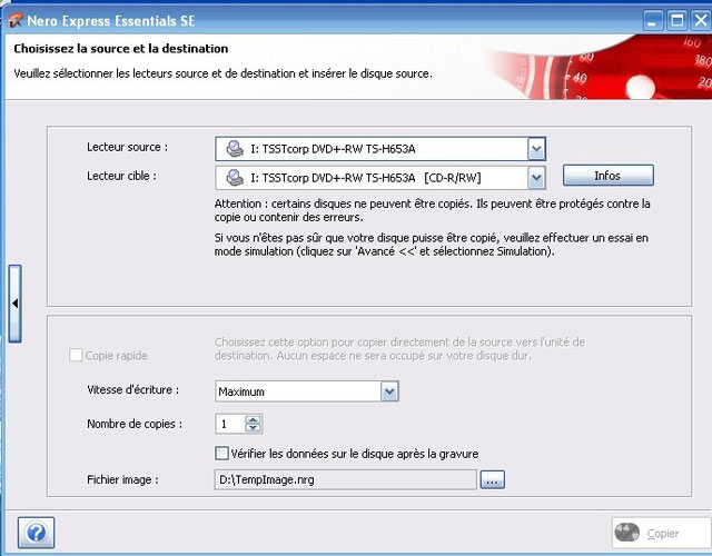 Copier un CD Rom ORDIMER