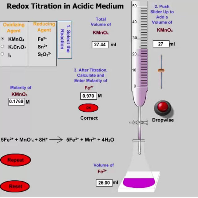 Redoxchemie für Experten Redoxtitration Manganometische Bestimmung