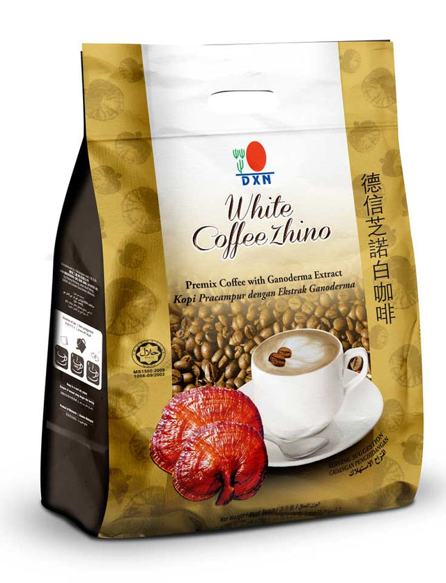 Café Blanco Zhino Walter Cafe ganoderma dxn R&R