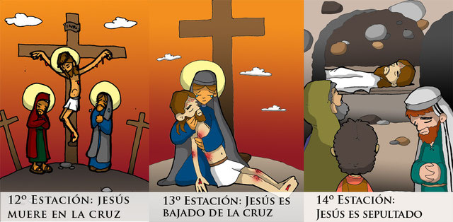 VIA CRUCIS PARA NIÑOS Parroquia Santa Marta Neiva