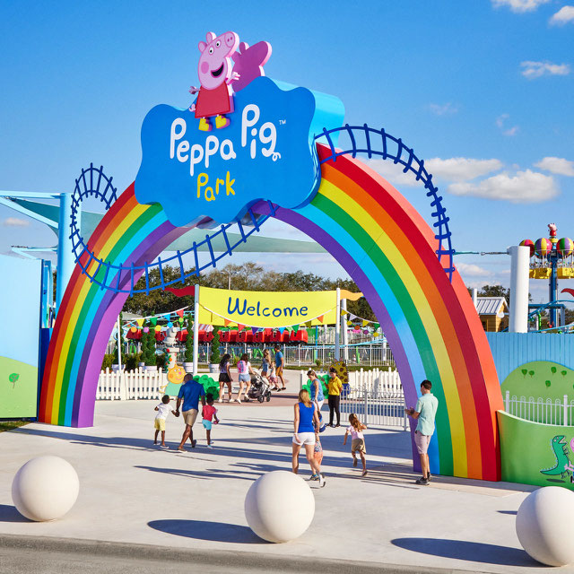 Peppa Pig Park 2024 im bayerischen Günzburg Freizeitpark