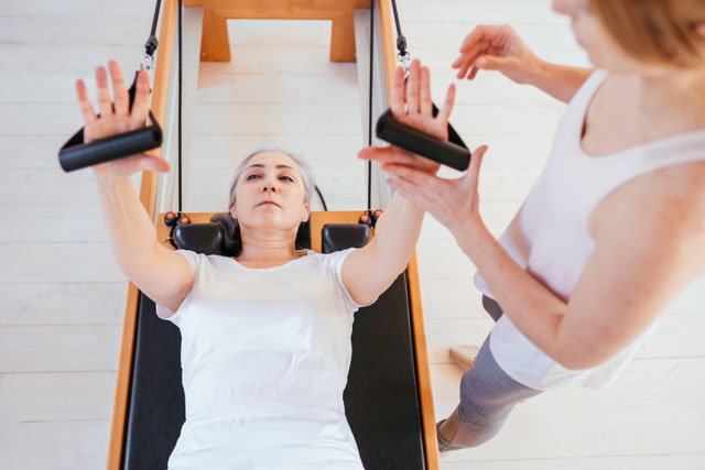 Physiotherapie-Pilates