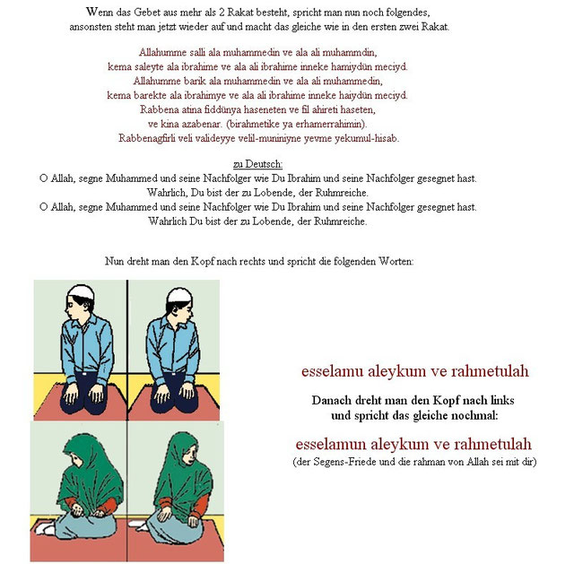 Wie Viele Rakat Haben Die Gebete Miltenberger Inquen