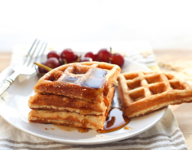 FreezerFriendly Oatmeal Waffles Homemade Nutrition Nutrition that