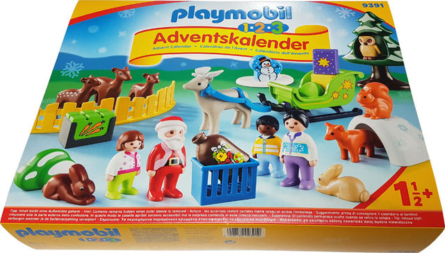 Playmobil Adventskalender Test (inkl 2023): Playmobil 123 Waldweihnacht
