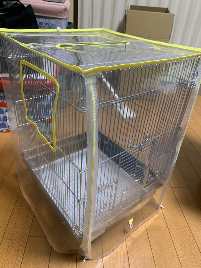 鳥インコ 鳥かご 保温 カバー 手作り 犬 ペット 鳥 犬 猫 ケージ カバー サークルカバー ヒーター カバー(オーダーメイド 防寒