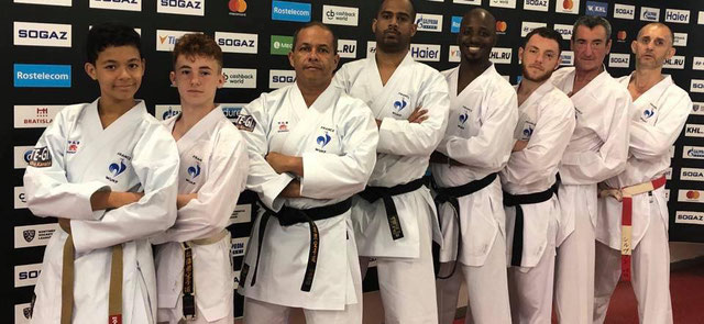 3 membres du KDBA en EQUIPE DE FRANCE participent au championnat du MONDE WUKF 2019