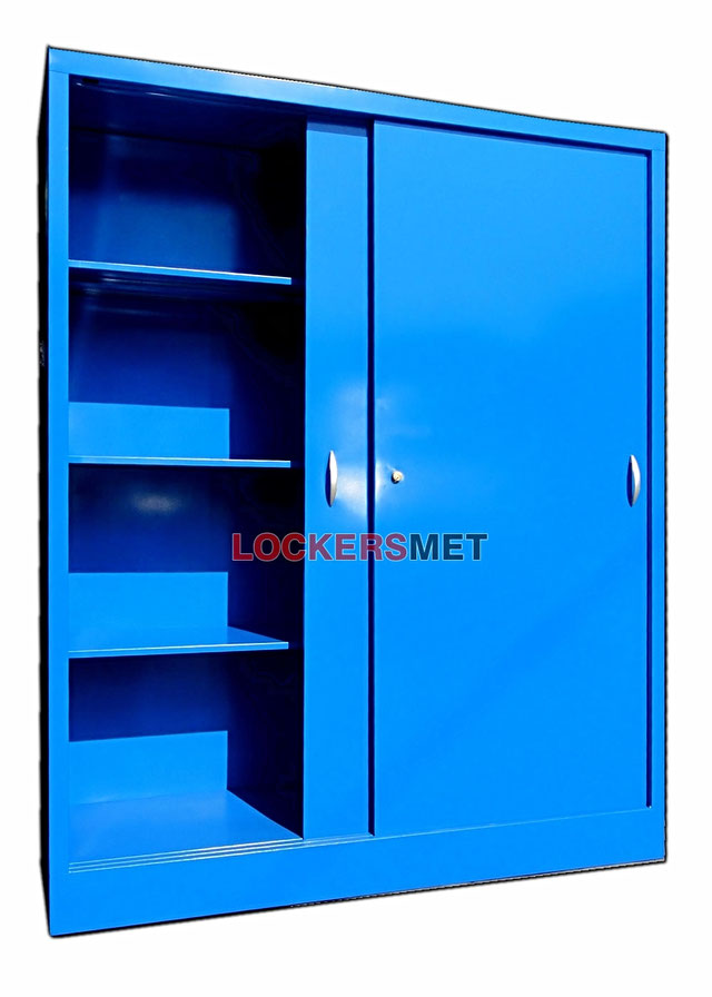 Armario Metalico Puertas Corredizas - LOCKERS MET
