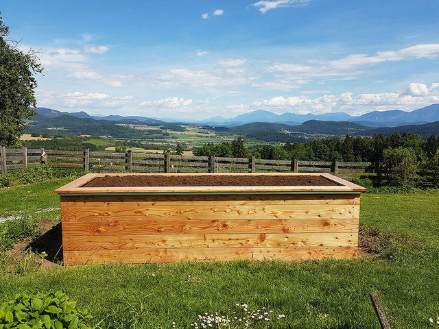 Qualitatives Hochbeet kaufen. Hochbeete aus Lärche - hochbeet-profis