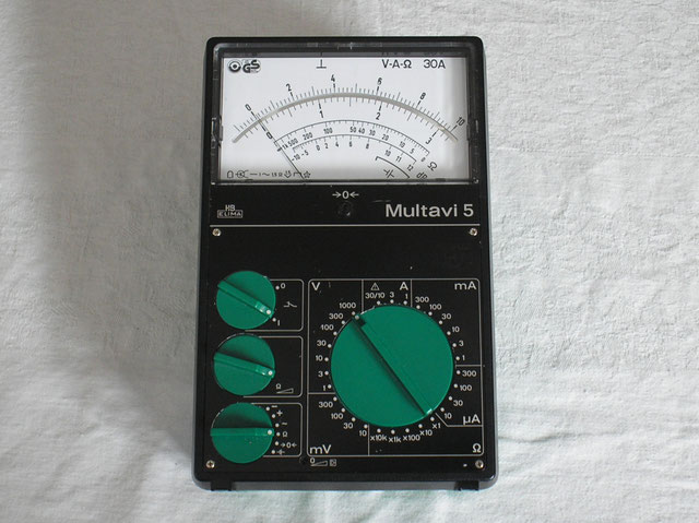 Multimeter Multavi 5 von Hartmann & Braun Elima - ca. 1980