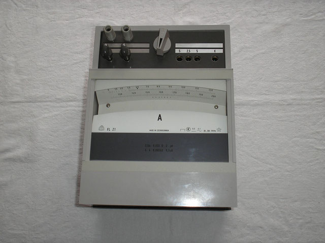 Lichtmarken Galvanometer Gleichstrom Metra Blansko Czechslowakia von 1988