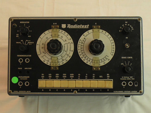 Signalgenerator Fa. Kein & Hummel Stuttgart Modell MS - 5 von 1957