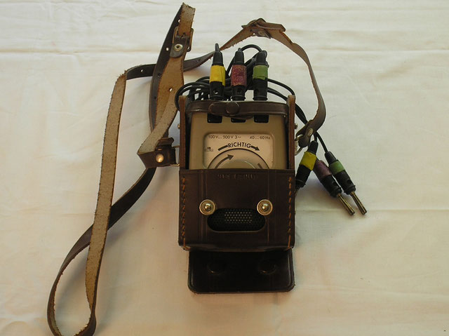 Drehfeld Richtungsanzeiger Fa. Hartmann & Braun Fertigungsjahr 1967