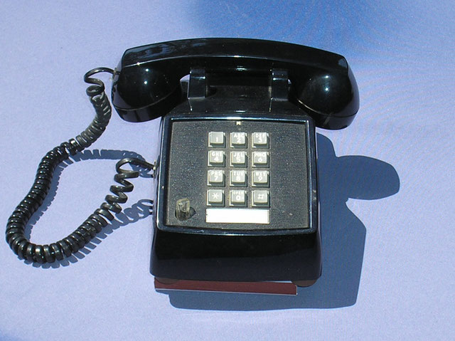 ZB Telefon mit Tastatur MFV Wahl von ITT Fertigungsjahr 1994