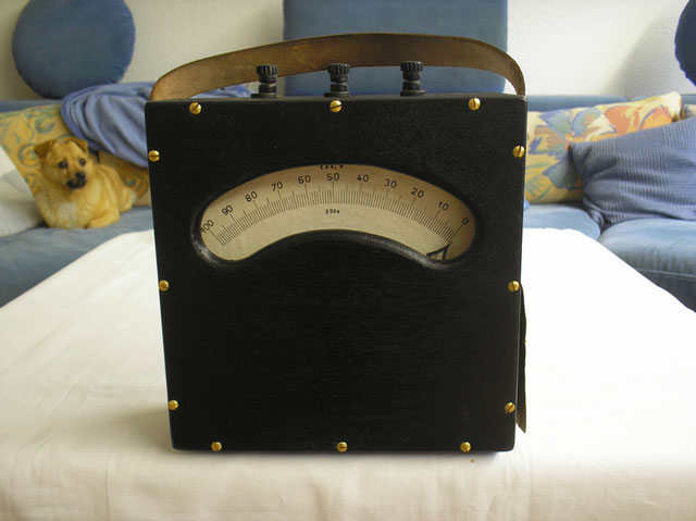 Einfaches Millivoltmeter bis 200 m Volt von 1901