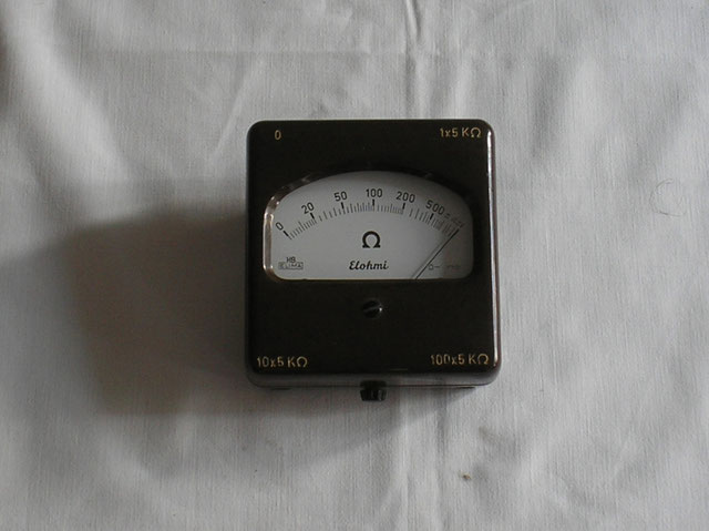 Hartmann & Braun Widerstands - Messgerät Typ. Elohmi