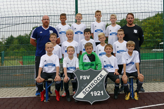 Teamfoto FSV Schröck E- Jugend Saison 2018/ 2019