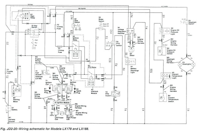 John Deere Mt Wiring Diagram