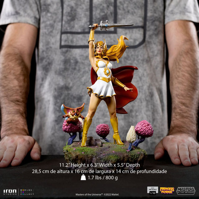 She-Ra Princess of Power 1/10 Masters of the Universe BDS Art Scale Statue 28cm Iron Studios 