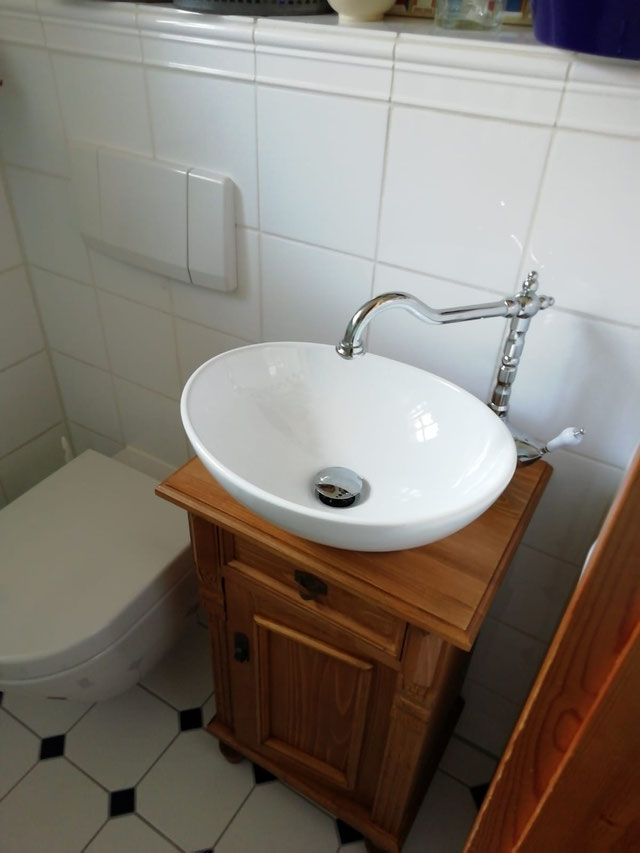 Massivholz im Badezimmer