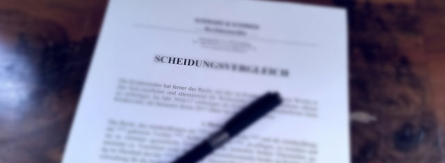 Scheidungsvergleich - Das Portal zum Erb- und Familienrecht