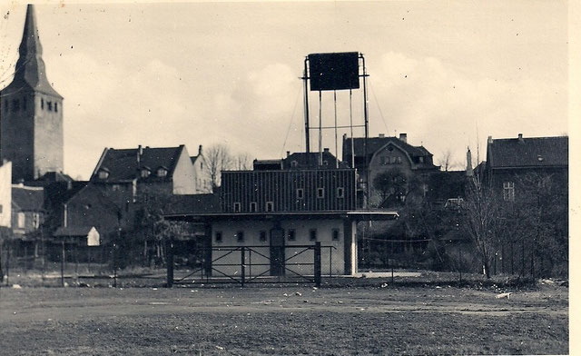 Schießstand 1934. Quelle: Protokollbuch der SSB
