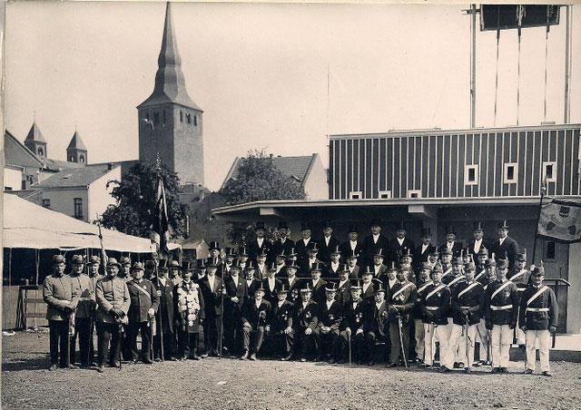Bruderschaft im Jahre 1929. Quelle: Protokollbuch der SSB