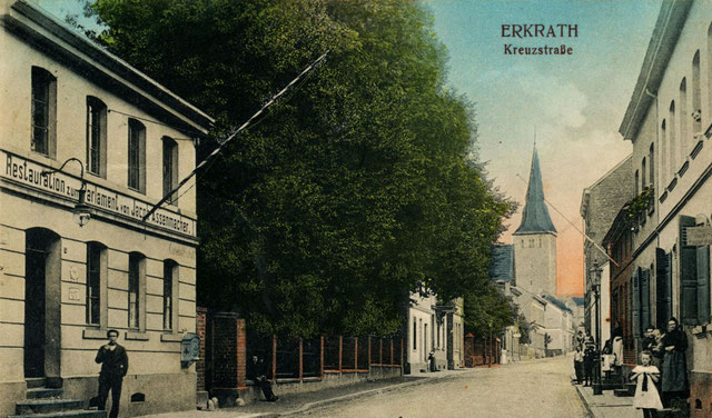 Restauration Zum Parlament von Jakob Assenmacher, nach 1900, Repro aus  Slg. Lahnstein/Weber
