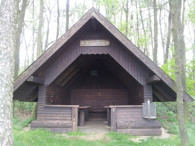 Wanderschutzhütte Flümberg Hartlage