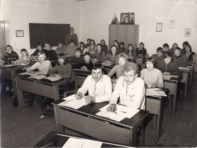 Schulklasse von 1962 Grundschule Bippen