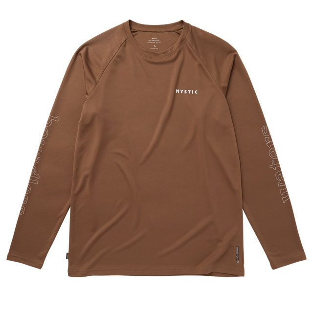 Mystic Tactic L/S Loosefit Quickdry Brown Langarm bei WindSucht