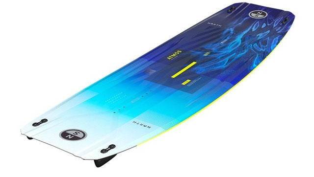 North Atmos TT Kiteboard 2026 Ombre Blue bei WindSucht im Shop