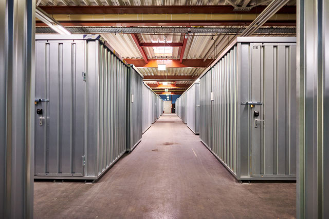 Lagerraum mieten Mönchengladbach - Blaue Boxen Self Storage