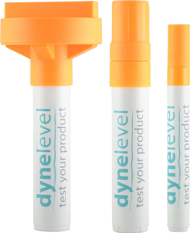 Test pens dyne stifte dyne tinten surface tension test ink