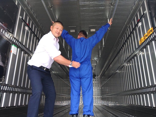 大金運輸 冷蔵・冷凍新車トラック