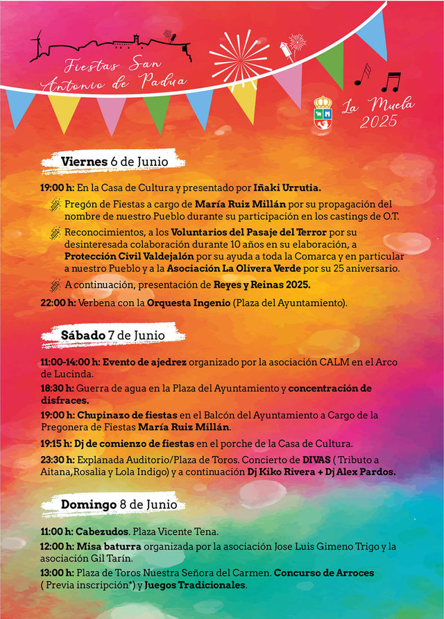 Mercado Medieval y Fiestas de San Antonio en La Muela