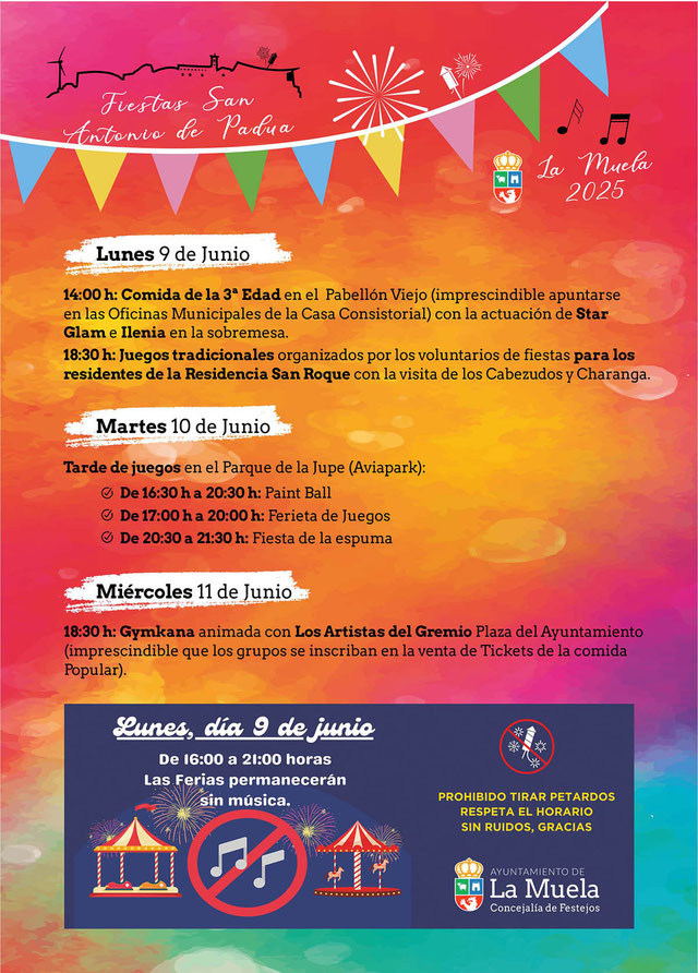 Mercado Medieval y Fiestas de San Antonio en La Muela