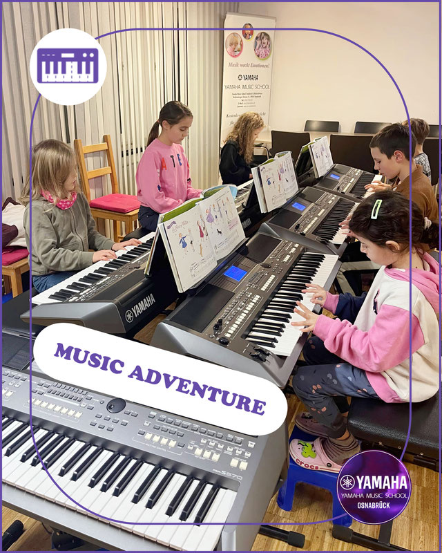 Yamaha Musikschule Osnabrück - Yamaha Music School - Music Adventure – Entdecke die Welt des Keyboards - 2025