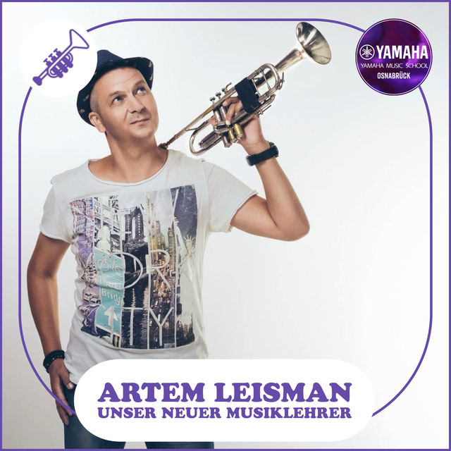 Yamaha Musikschule Osnabrück - Yamaha Music School - Artem Leisman - Unser neuer Musiklehrer - Flöte, Trompete und Saxophon 2
