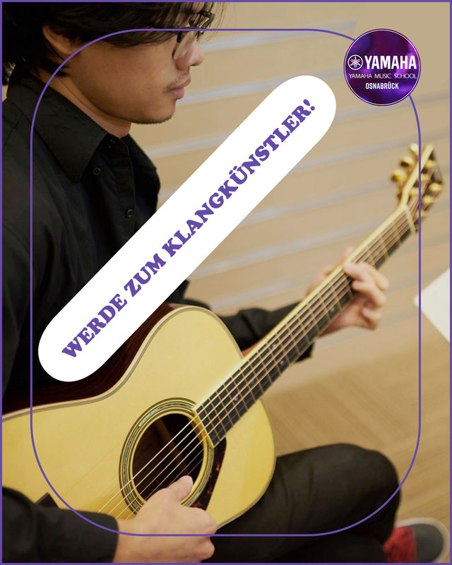 Yamaha Musikschule Osnabrück - Yamaha Music School - Gitarrenunterricht in der Yamaha Musikschule Osnabrück – Werde zum Klangkünstler